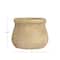 Hello Honey® 5.75" Gold Round Volcano Terra Cotta Planter